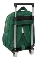 Schoolrugzak met Wielen Real Betis Balompié Groen 28 x 34 x 10 cm - thumbnail