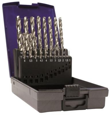 Ivana metaalborenset [25-delig] - HSS - DIN 338 - silverline - 1 t/m 13/0,5 mm oplopend - in cassette