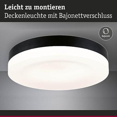 Paulmann 96778 Amalie LED-plafondlamp LED 16 W Zwart (mat) Paulmann 96778 Amalie LED-plafondlamp LED 16 W Zwart (mat)