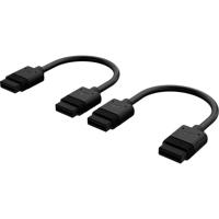 CORSAIR iCUE LINK Kabels - 100mm Recht - Zwart - thumbnail