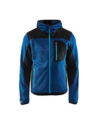 Blåkläder Gebreid vest met softshell 49302117 | Marineblauw/Marineblauw | Maat XL - 7330509411551