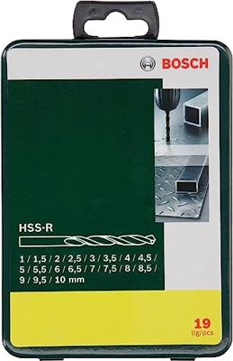 Bosch Accessoires Borenset HSS-R | 19-Delig | 2607019435 - 2607019435 - thumbnail