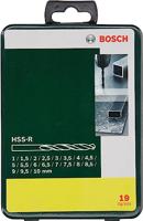 Bosch Accessories 2607019435 HSS Metaal-spiraalboorset 19-delig Rollenwals DIN 338 Cilinderschacht 1 set(s) - thumbnail