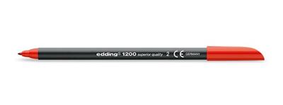 Fineliner edding 1200 002 fijn rood | 10 stuks