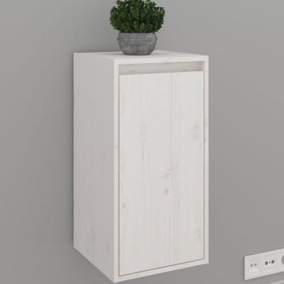 Wandkast 30x30x60 cm massief grenenhout wit Wandkast 30x30x60 cm massief grenenhout wit