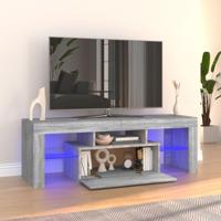 Tv-meubel met LED-verlichting 120x35x40 cm grijs sonoma eiken - thumbnail