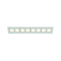 SLV Led inbouwlampMilandos 8-lichts 8x130 lumen wit - 1005425 - thumbnail