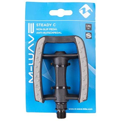 Pedaalset M-Wave anti-slip kunststof - zwart