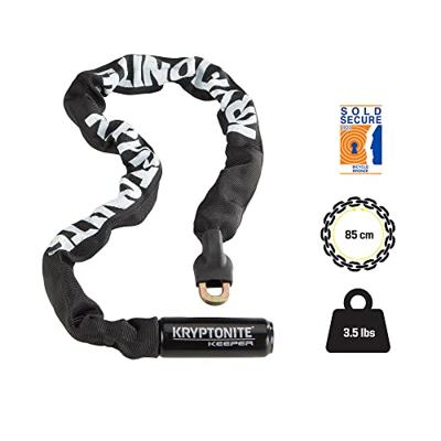 Kryptonite kettingslot keeper 785 zwart Kryptonite kettingslot keeper 785 zwart