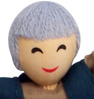 Hape poppenhuis familie aziatisch - thumbnail