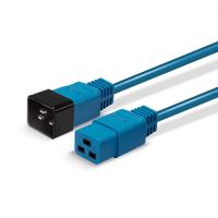 Lindy 30122 3m C19 stekker C20 stekker Blauw electriciteitssnoer - thumbnail