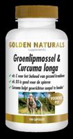 Golden Naturals Groenlipmossel & curcuma longa 180 Capsules - thumbnail