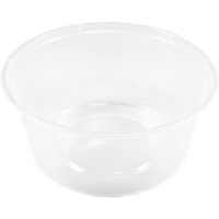 Bak | PP | 350ml | Ø119mm | kunststof cup | 52mm | transparant | 500 stuks - thumbnail