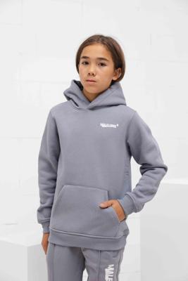 Malelions Hoodie inked - Ice blauw / Wit