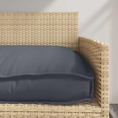 VidaXL Kussen antraciet 120 x 60 x 12 cm oxford stof