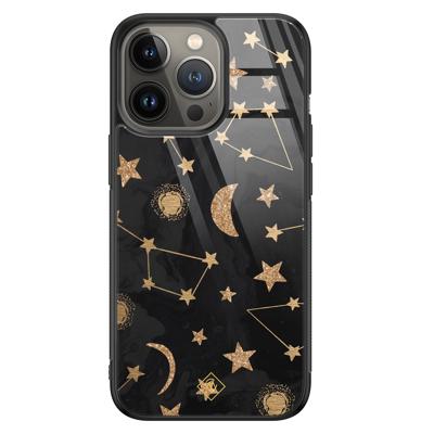 iPhone 13 Pro glazen hardcase - Counting the stars iPhone 13 Pro glazen hardcase - Counting the stars