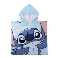 Poncho-Handdoek met Capuchon Stitch Blauw 55 x 77 cm - thumbnail