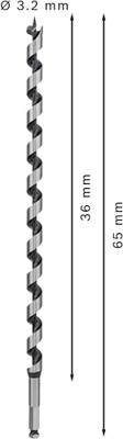 Bosch Accessories 2608597645 Slangenboor 18 mm Gezamenlijke lengte 450 mm Zeskant schacht 1 stuk(s) Bosch Accessories 2608597645 Slangenboor 18 mm Gezamenlijke lengte 450 mm Zeskant schacht 1 stuk(s)
