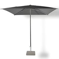 Stokparasol Julian mat zwart aluminium 200x200/4 zwart Max&Luuk - Max luuk - thumbnail