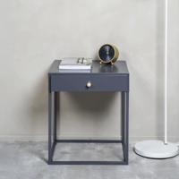 Nohr Nachtkastje 'Shaune' Met 1 lade, kleur Grijs - thumbnail