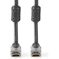 High Speed HDMI-Kabel met Ethernet | HDMI-Connector - HDMI-Connector | 5,00 m | Antraciet - thumbnail