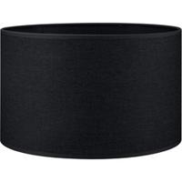 Lampenkap cilinder | rond | canvas | stoffen lampenkap | cilinderkap | Ø35cm H21cm | zwart | antraciet - thumbnail