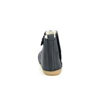 Leren laarzen Socool Cho KICKERS® 1e stappen voor jongensbaby's marineblauw - thumbnail