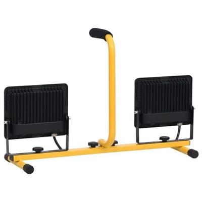 VidaXL Spotlight met handvat led 2x50 w warmwit