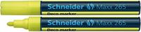 Schneider krijtmarker Maxx 265 geel - thumbnail