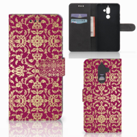 Wallet Case Nokia 7 Plus Barok Pink - thumbnail