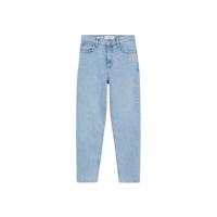 Mango high waist mom jeans blauw - thumbnail