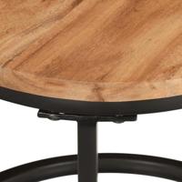 Tafeltjesset 3 st massief acaciahout - thumbnail