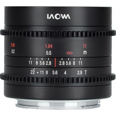 Laowa 9mm T2.9 Zero-D Cine Lens Canon RF