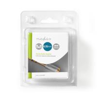 Nedis Stereo-Audioadapter | 6,35 mm Male | 3,5 mm Female | 1 stuks - CAGC23930ME CAGC23930ME - thumbnail