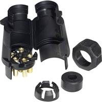 SecoRüt 20120 Aanhangerstekker [Stekkerdoos, 7-polig - Stekker, 7-polig] ABS kunststof - thumbnail