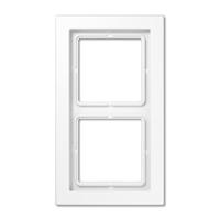 Jung LS Design Afdekraam Alpin Wit 2-voudig Duroplast - thumbnail