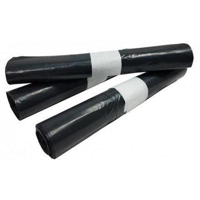 Afvalzak, ft 60 x 80 cm, grijs, HDPE, 25 x rol van 20 stuks