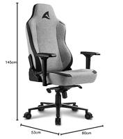 Sharkoon SKILLER SGS40 Fabric gamestoel - thumbnail