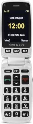 Primo 413 by Doro All Carriers 32 GB mobiele telefoon met groot toetsenbord, zwart