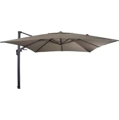 Zweefparasol VirgoFlex 300 x 300 cm taupe Zweefparasol VirgoFlex 300 x 300 cm taupe