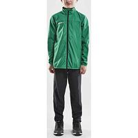 Craft 1907381 Rush Wind Jacket JR - Team Green - 158/164 - thumbnail