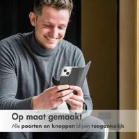 Accezz Wallet Softcase voor Samsung Galaxy A17 Telefoonhoesje Zwart - thumbnail