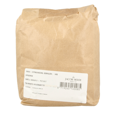 Citroenschil gemalen 1 Kilogram