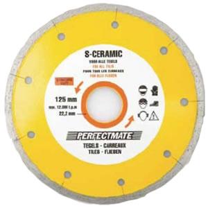 Perfectmate EPC0616 S-Ceramic Diamantschijf | Voor Tegels | 180 mm - EPC0616