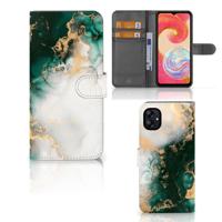 Bookcase voor Samsung Galaxy A04e Marmer Groen - thumbnail