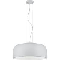 LED Hanglamp - Trion Barnon - E27 Fitting - 4-lichts - Rond - Mat Wit Aluminium - thumbnail