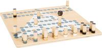 Small Foot barricade en halma houten bordspel 2in1 - thumbnail