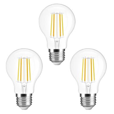 Zigbee led filament lamp dual white 7w e27 fitting - voordeelset van 3