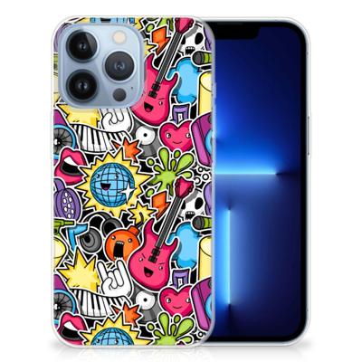 Apple iPhone 13 Pro | Sillicone Back Cover | Punk Rock Apple iPhone 13 Pro | Sillicone Back Cover | Punk Rock