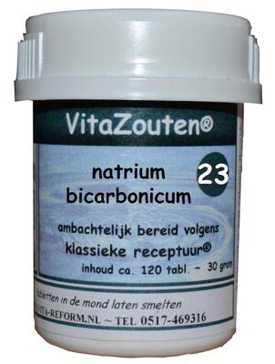 Vita Reform Vitazouten Nr. 23 Natrium Bicarbonicum 120st Vita Reform Vitazouten Nr. 23 Natrium Bicarbonicum 120st